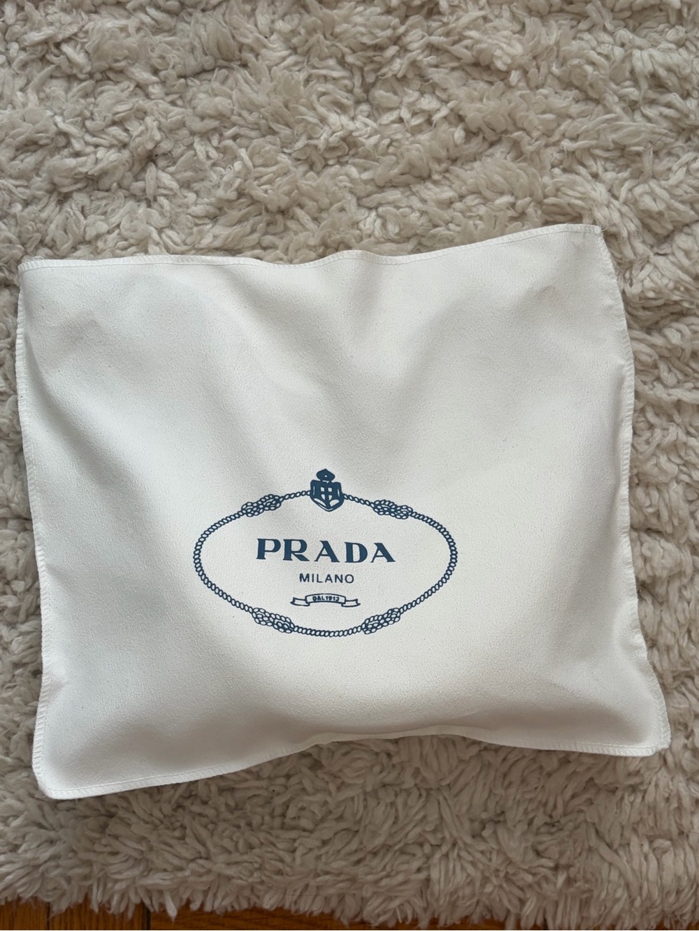 "Prada" White Shoulder Bag - Picture 4 of 4